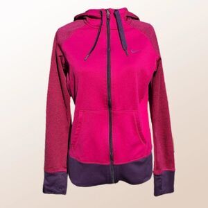 NIKE -901 JACKET  Therma-Fit full zip hoodie magenta‎ pink - Medium
